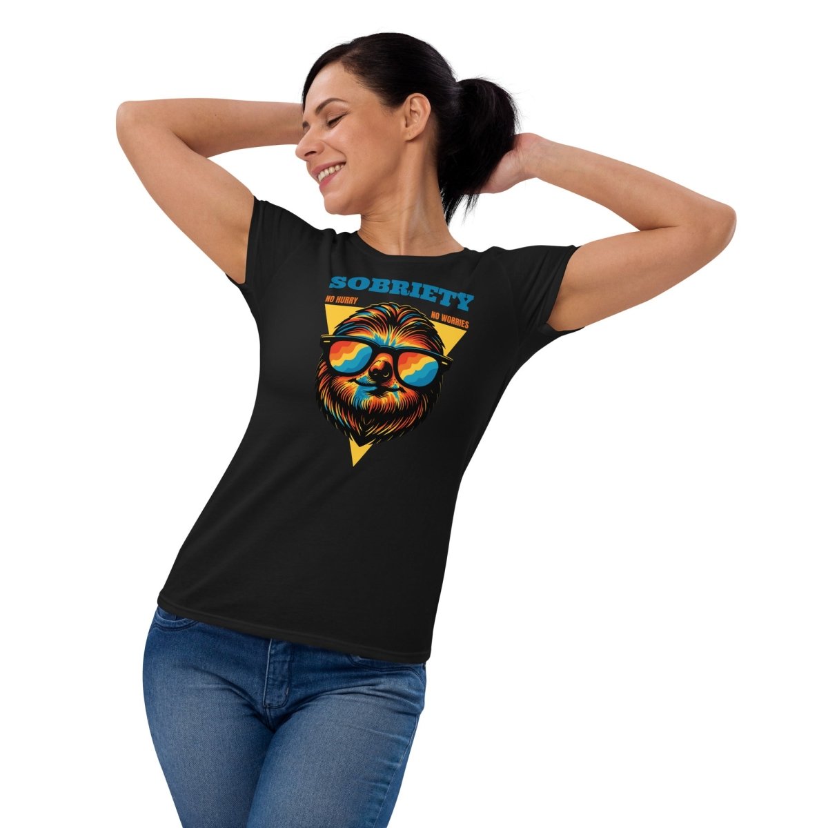 Chill Vibes Sobriety Women's Fashion Fit Tee - | Sobervation