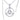 Dual Recovery AA & NA Sterling Silver Pendant with Adjustable 18" Chain TPD6371 - Necklace - Sobervation