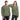 Galactic Sobriety Alien Embroidered Unisex Sweatshirt - Military Green Embroidered Sweatshirt - Sobervation