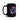 Graffiti Sobriety Symbol Black Glossy Mug - 15 oz Mug - Sobervation