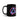 Graffiti Sobriety Symbol Black Glossy Mug - 11 oz Mug - Sobervation