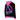 Graffiti Sobriety Symbol & 'Nope' Unisex Zip Hoodie (Pink & Blue) - 2XS Zip Up Hoodie - Sobervation