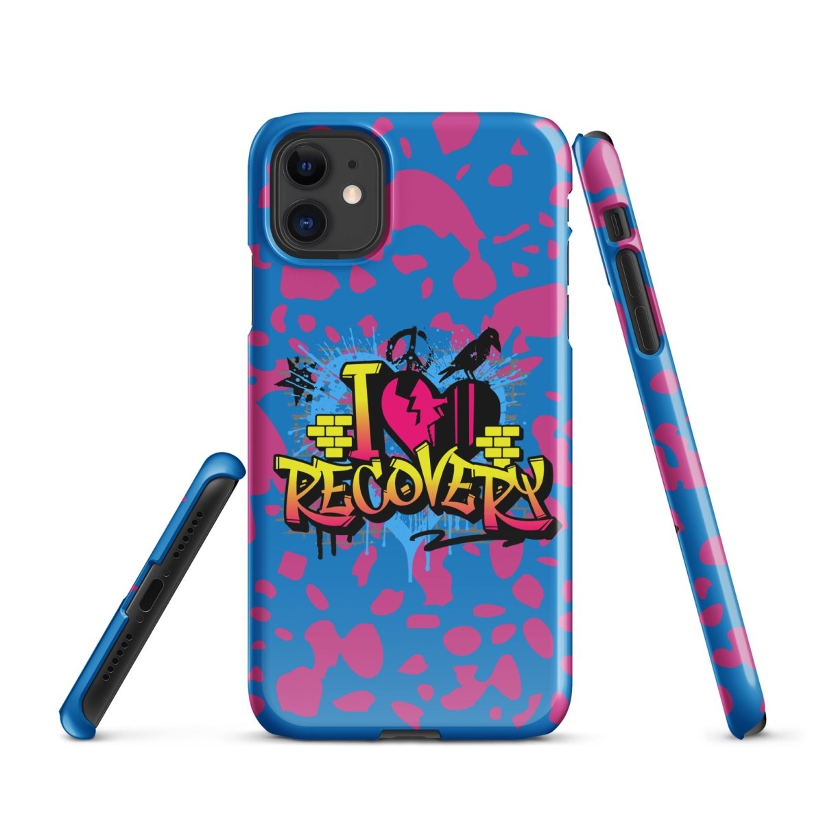 "I Love Recovery" iPhone® Snap Case - Sobervation - iPhone 11 | Sobervation