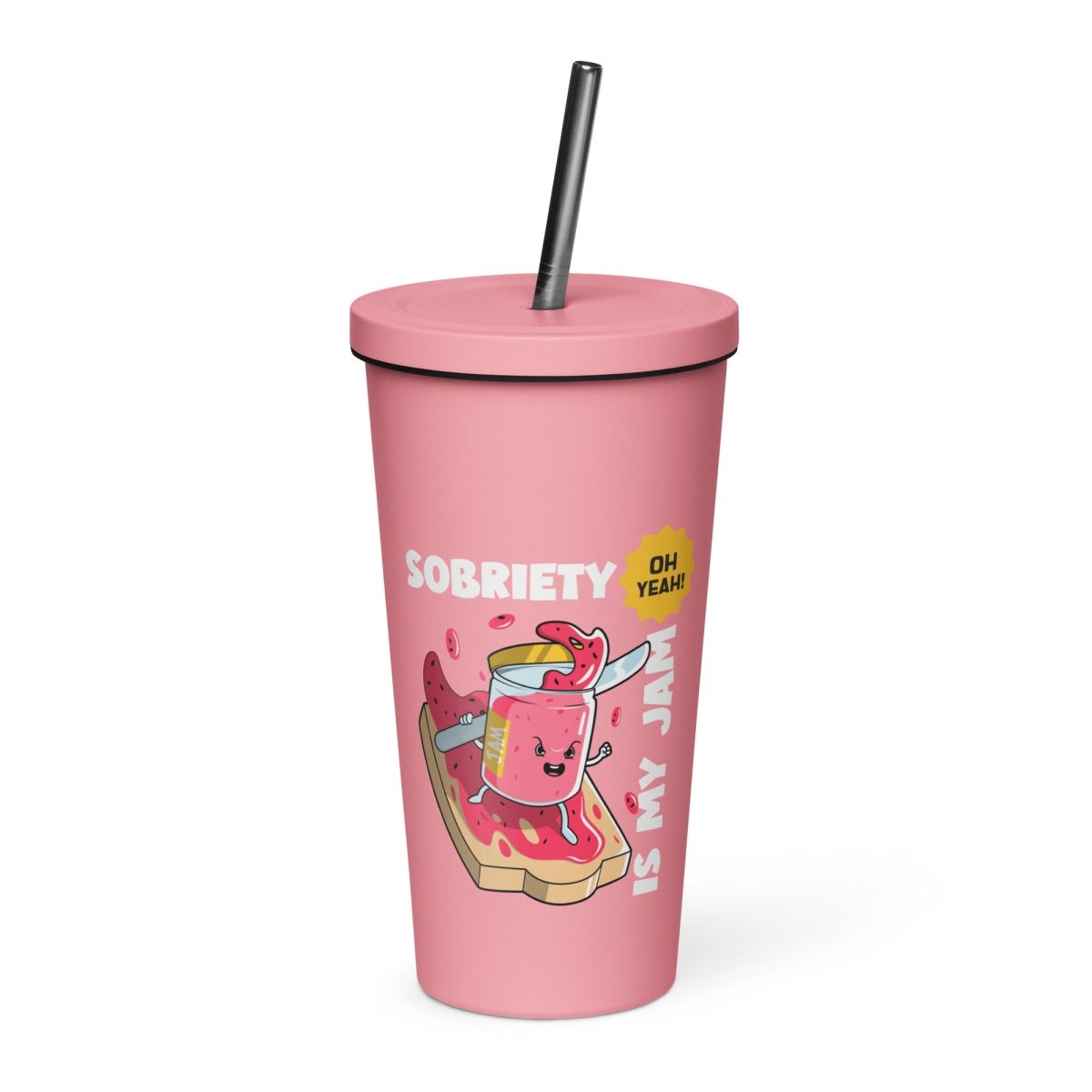 Jammin' to Sobriety Tumbler - | Sobervation