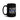 "Progress Over Perfection" Black Glossy Mug - 15 oz Mug - Sobervation