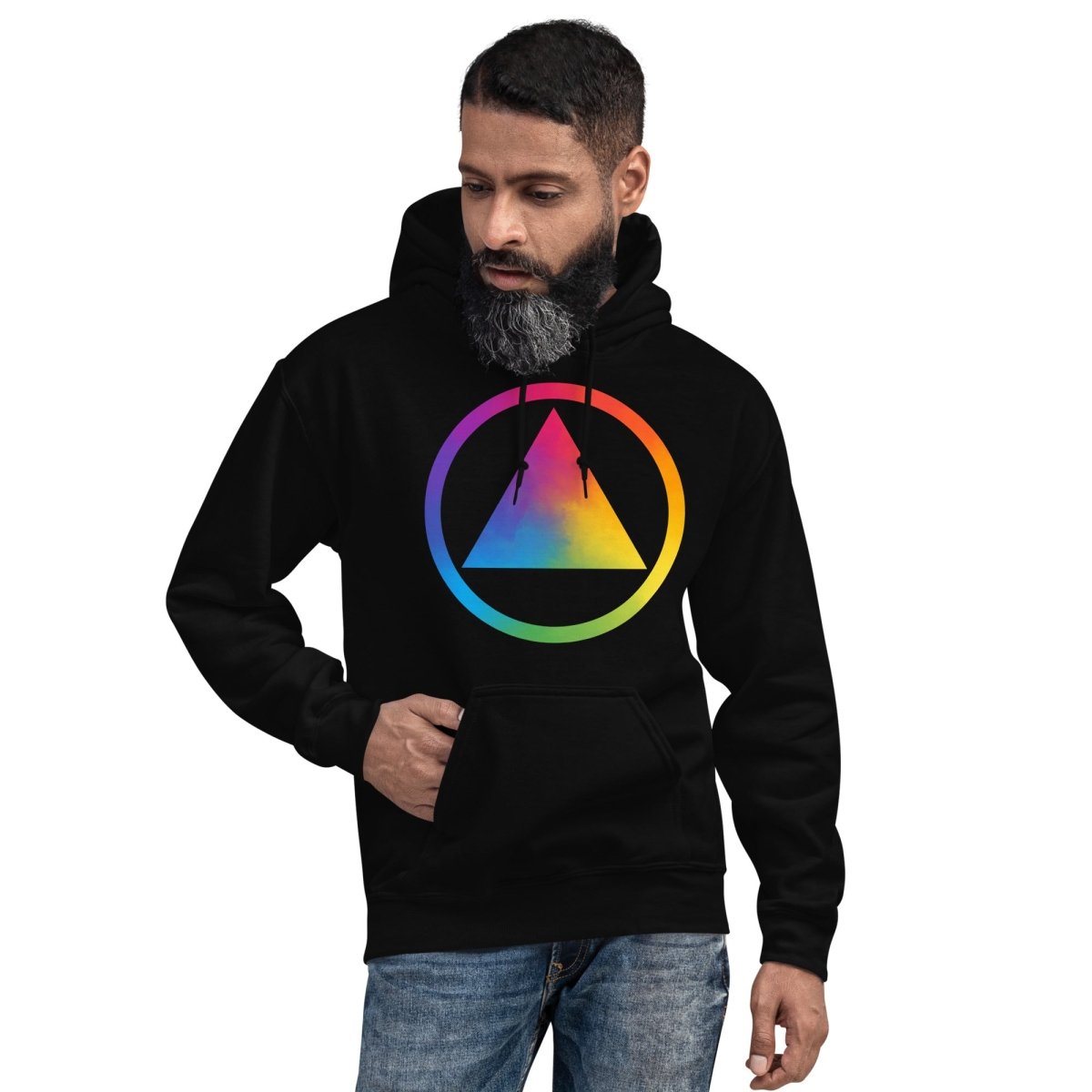 Rainbow Resilience Unisex Hoodie - Pride and Sobriety - | Sobervation
