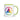 Rainbow Sobriety Symbol Colorful Coffee Mug - Green | Sobervation
