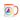 Rainbow Sobriety Symbol Colorful Coffee Mug - Orange | Sobervation