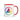 Rainbow Sobriety Symbol Colorful Coffee Mug - Red | Sobervation