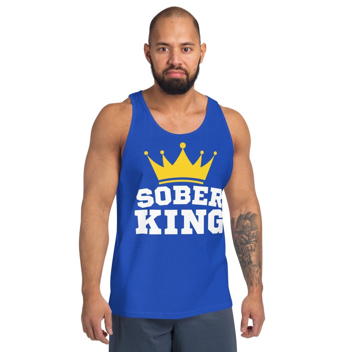 Sober King Valor Tank for Men - Sobervation