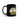 Sober Mornings Happy Days Black Glossy Mug - Sobervation