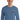 Sober Squad Embroidered Men's Long Sleeve Shirt - Indigo Blue Long Sleeve Tee - Sobervation