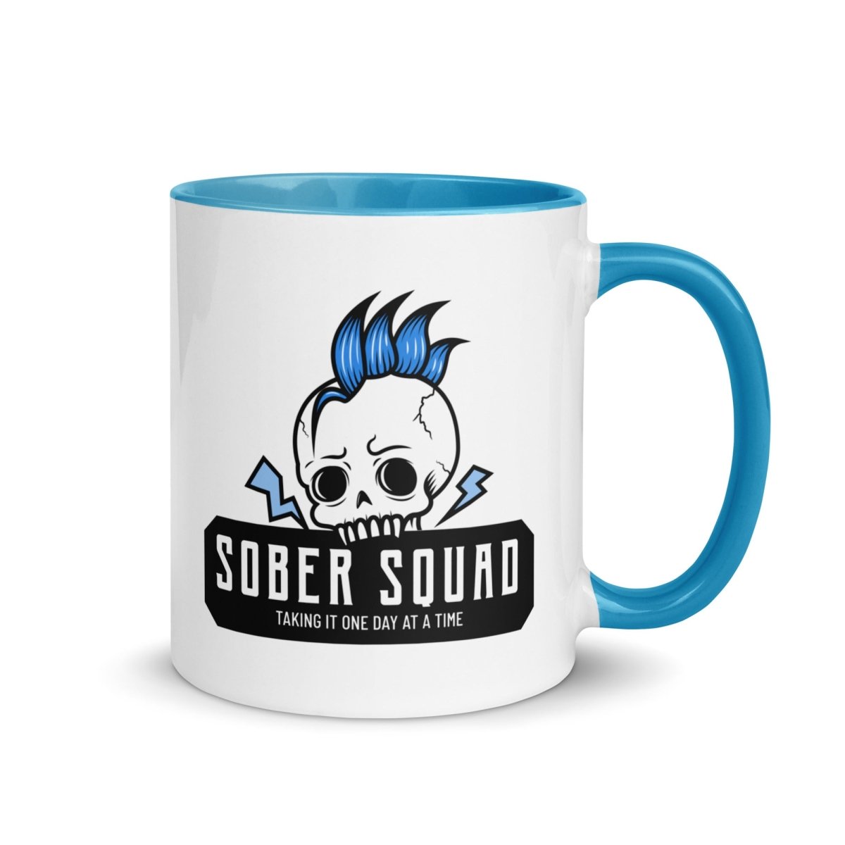 Sober Squad Punk Skull Mug - Sobervation