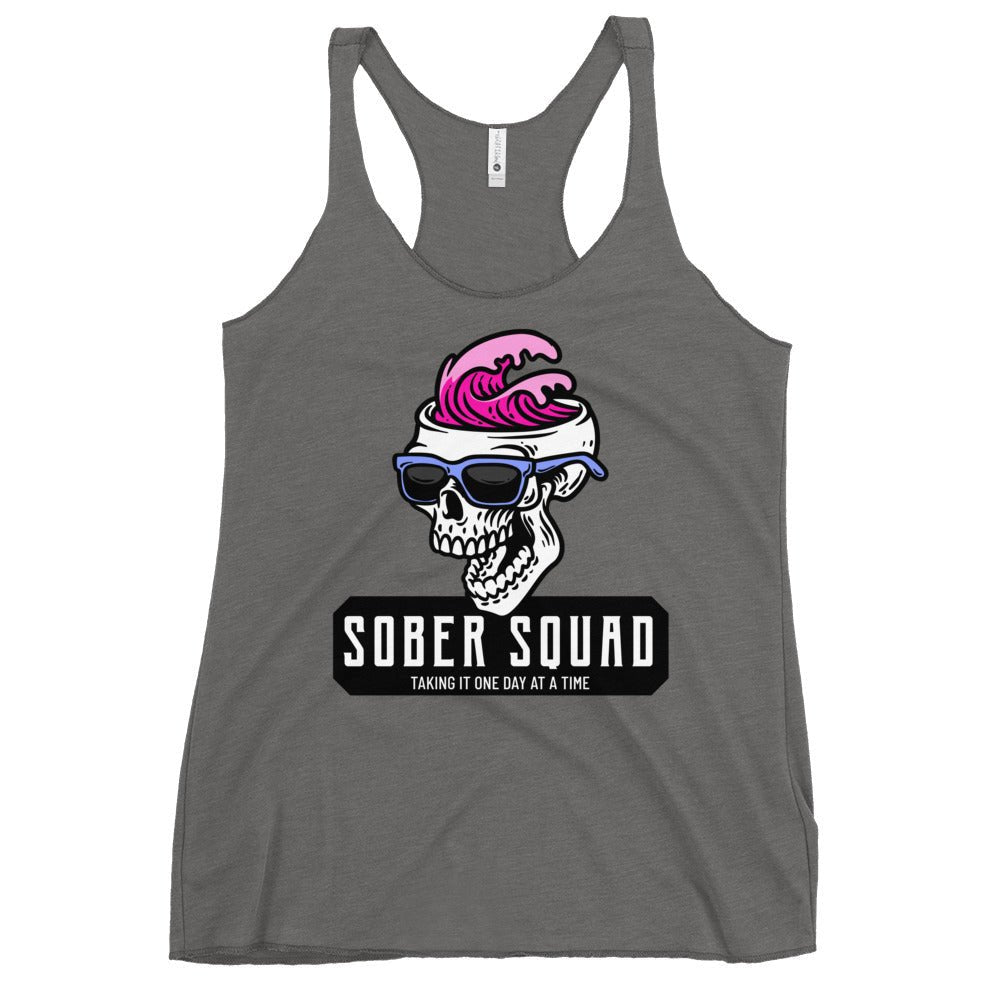 Sober Squad Women’s Racerback Tank - Sobervation