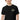 Sobervation Heavyweight Tee - Embroidered Left Chest Logo - Black Embroidered T Shirt - Sobervation