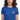 Sobervation Women's Fashion Fit Tee - Embroidered Left Chest Logo - Royal Blue Women's Embroidered Tee - Sobervation