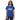 Sobriety Warrior Women's Fashion Fit Tee - Royal Blue Womens Graphic Print Tee - Sobervation