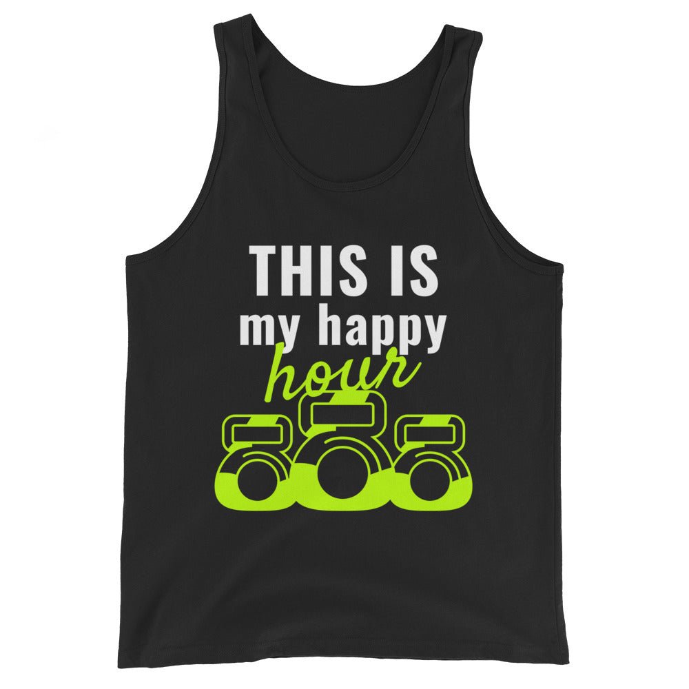 This Is My Happy Hour Men's Tank - Sobervation
