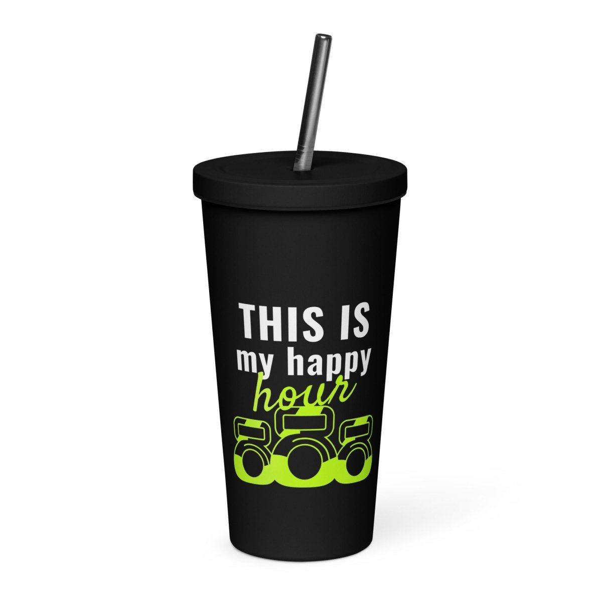 This Is My Happy Hour Workout Tumbler - Sobervation