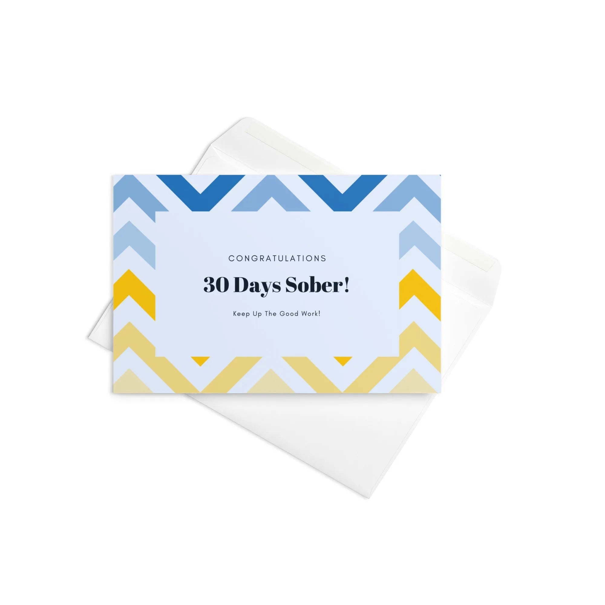 30 Days Sober - Sobriety Card - Default Title | Sobervation