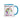 Galactic Sobriety Rainbow Coffee Mug - Color Inside - Blue | Sobervation