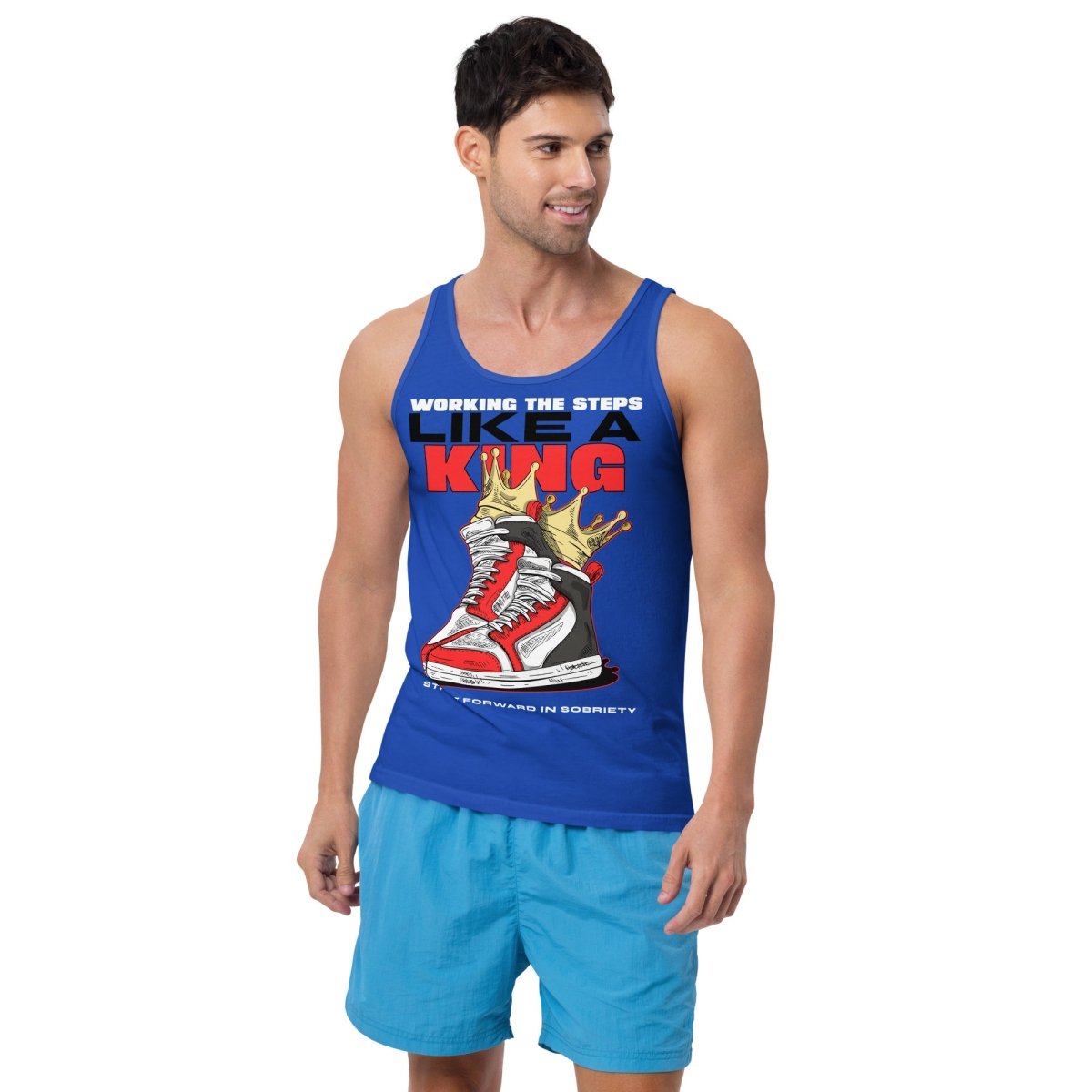 Men's Sobriety Tank Top - King's Journey Collection - | Sobervation