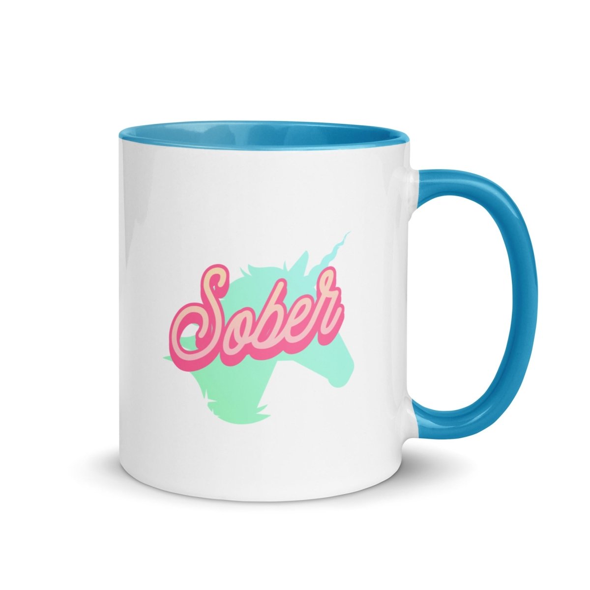 Mystical Sober Unicorn Mug - Blue | Sobervation