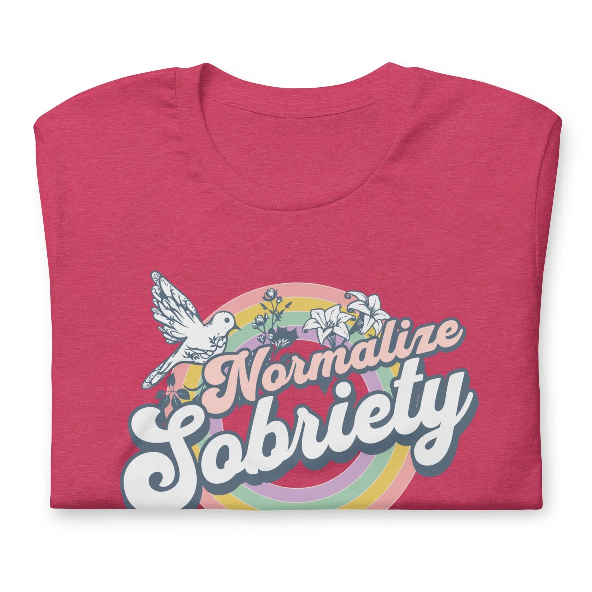 Normalize Sobriety - Unisex t-shirt - | Sobervation
