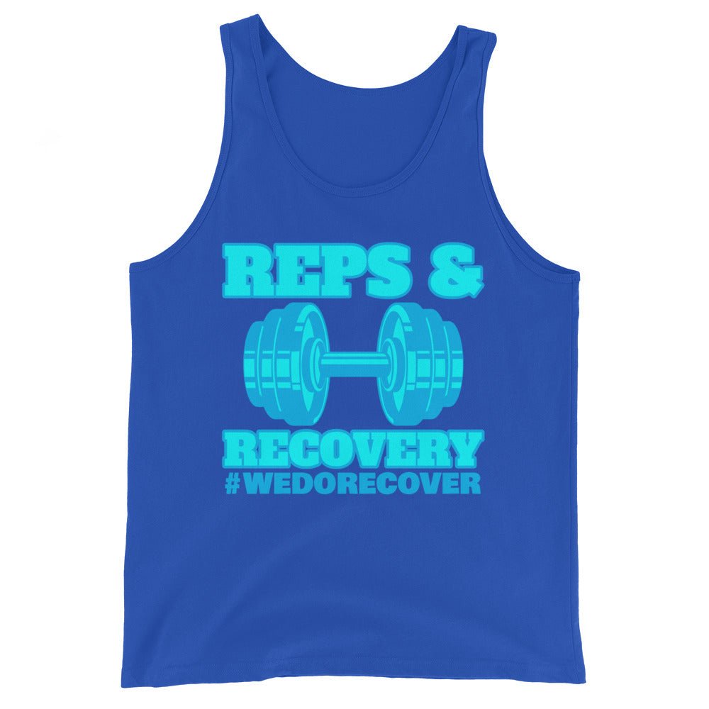 Reps & Recovery Men's Tank – #WeDoRecover - Sobervation