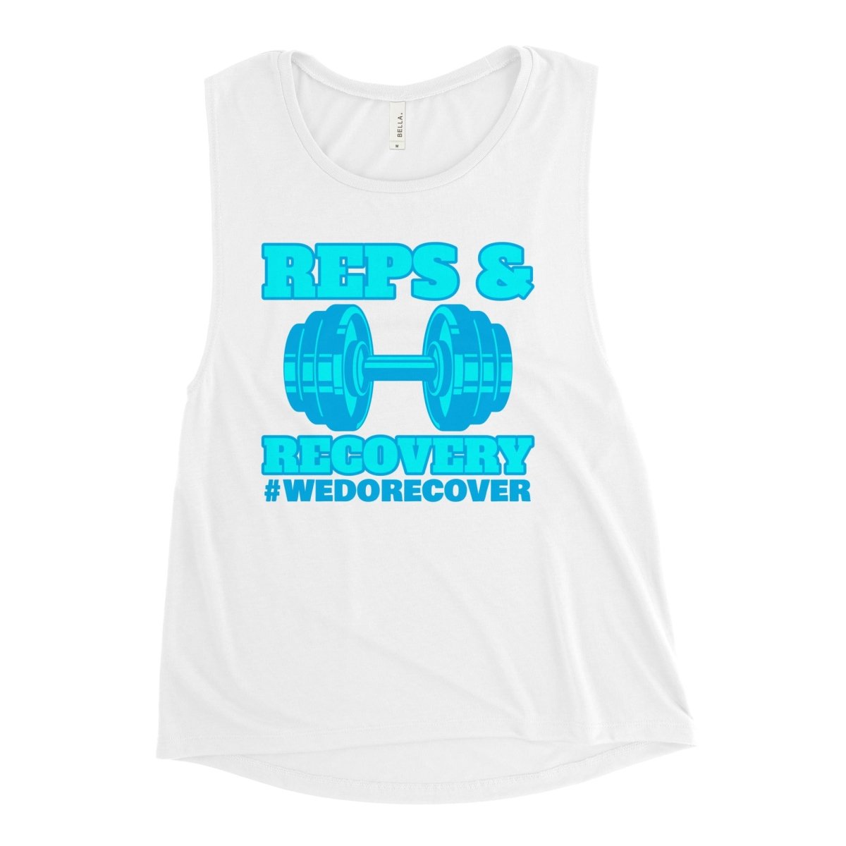 Reps & Recovery Women's Muscle Tank – #WeDoRecover - Sobervation