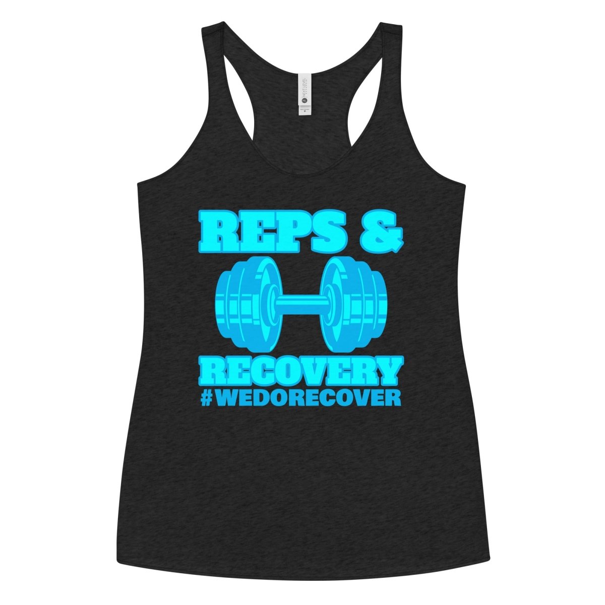 Reps & Recovery Women's Racerback Tank – #WeDoRecover - Sobervation