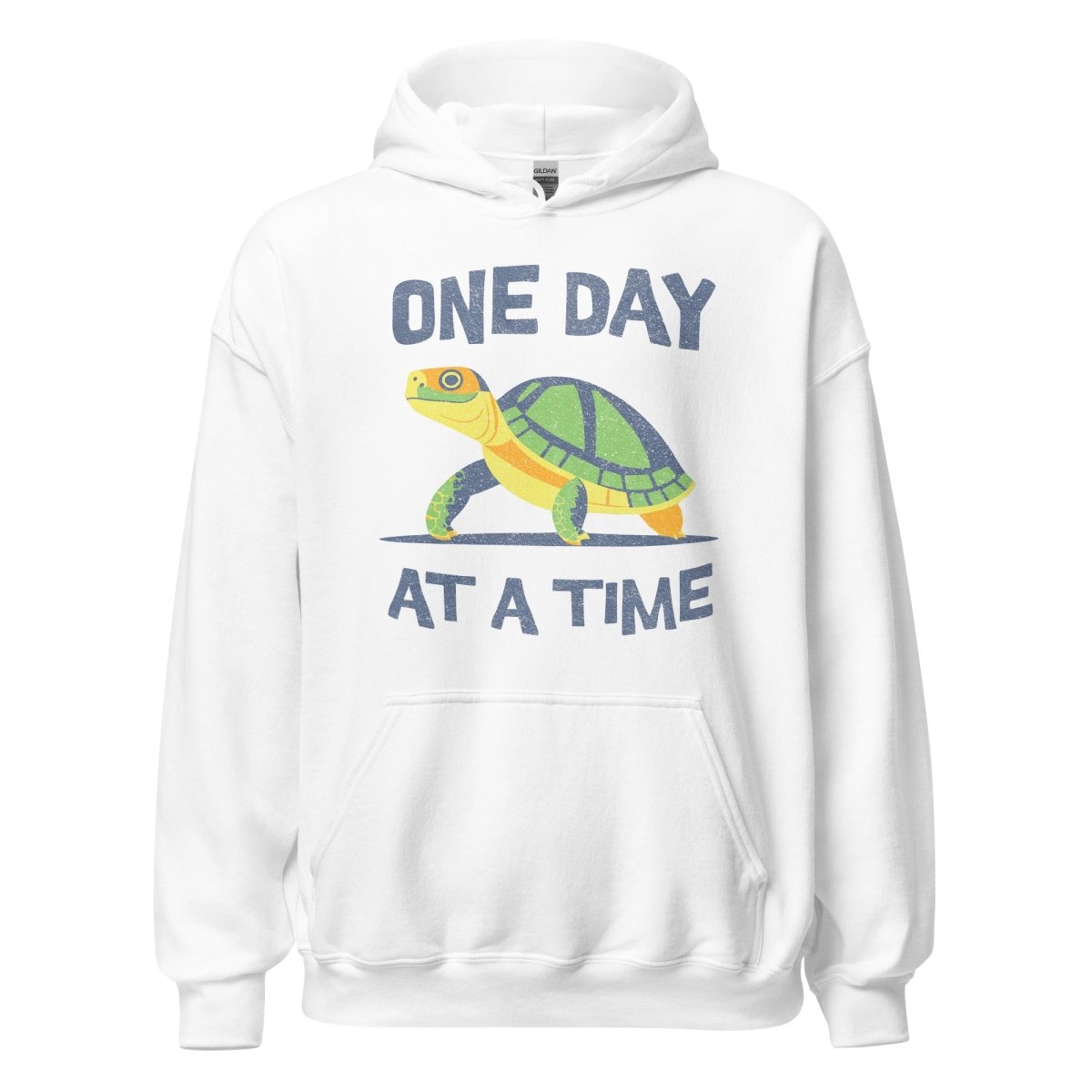 Resillient Turtle Resilient Turtle Hoodie | One Day at a Time Recovery Sweatshirt ...