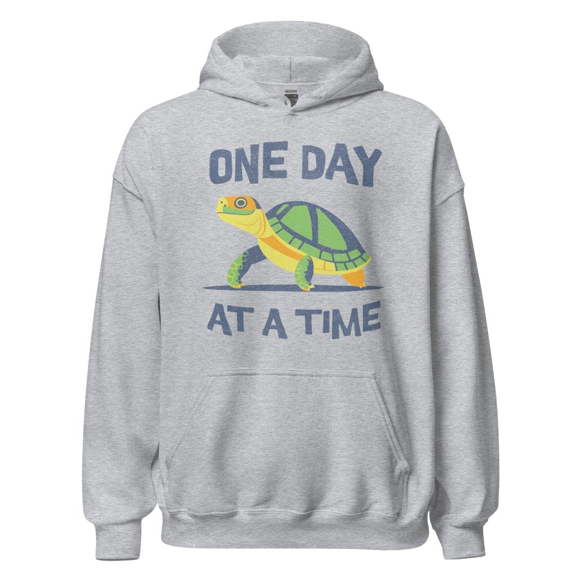 Resilient Turtle Hoodie: Daily Inspiration for Your Sobriety Journey - Sobervation