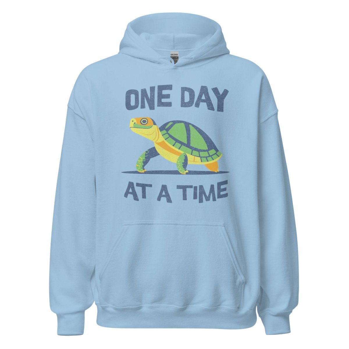 Resillient Turtle Resilient Turtle Hoodie | One Day at a Time Recovery Sweatshirt ...