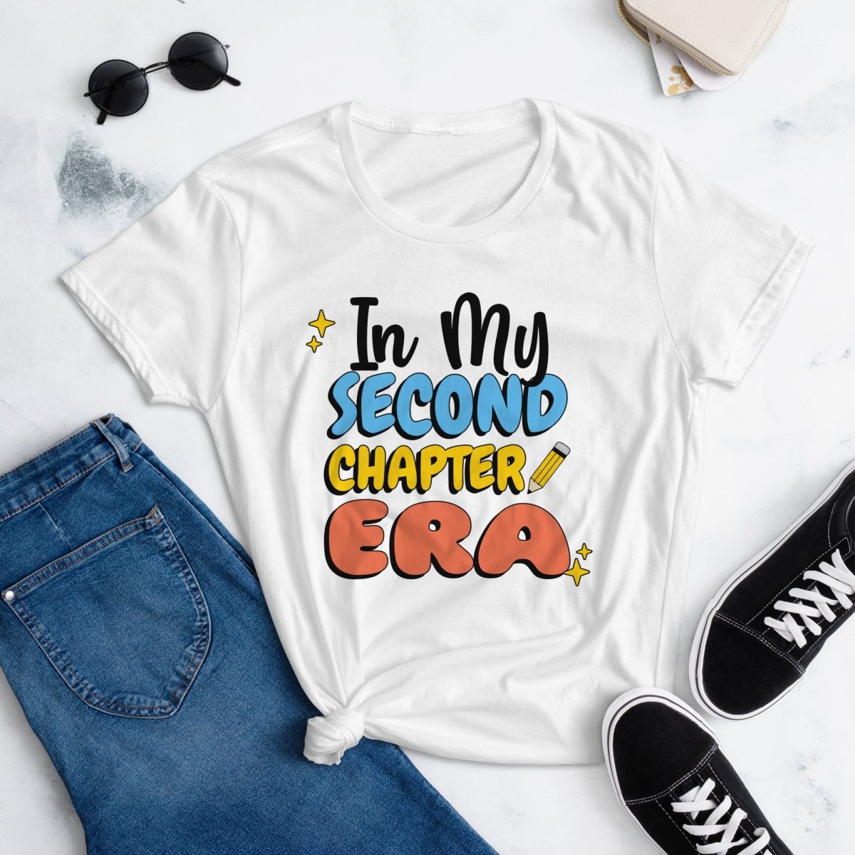 Second Chapter Era Women's Fashion Fit Tee - Sobervation