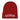 'SOBER' Embroidered Beanie (White Thread) - Multiple Colors - Red | Sobervation
