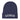 'SOBER' Embroidered Beanie (White Thread) - Multiple Colors - Navy | Sobervation