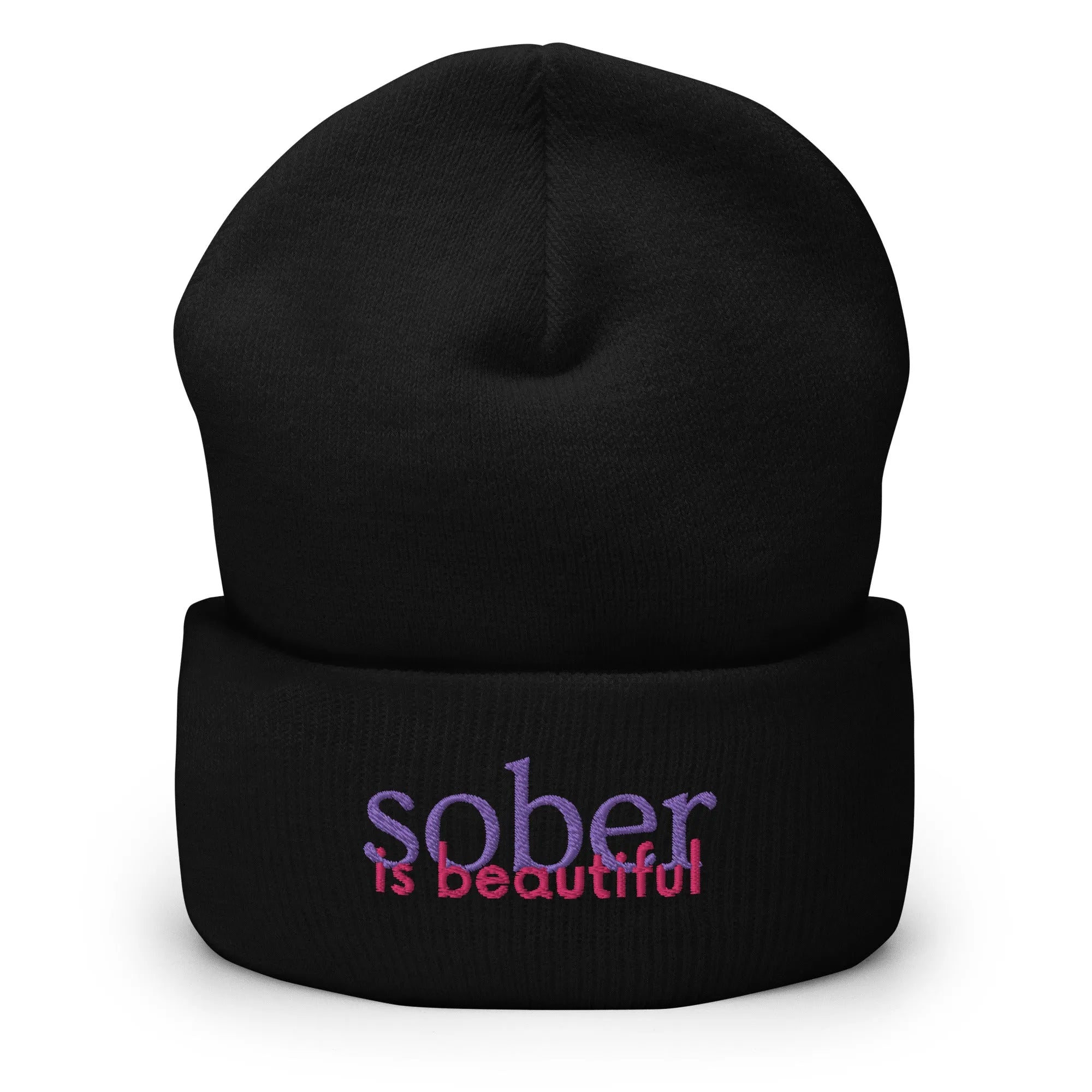 Sober Is Beautiful - Beanie - Sobervation