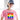 Sober & Proud Rainbow Crop Top for Women - Ecru Crop Top - Sobervation