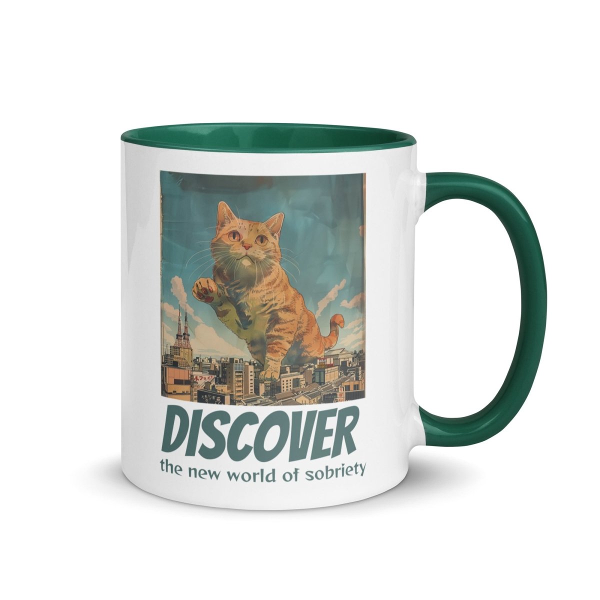 Sobriety Adventure Cat Mug - Sobervation