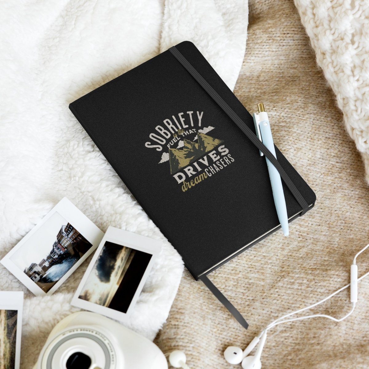 Sobriety Journal -Fuel of Dreamers Hardcover Notebook - Sobervation