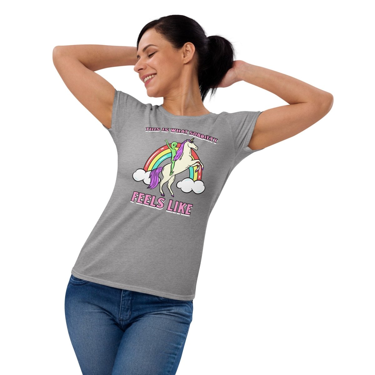 Sobriety Magic Relaxed Tee - Comfort in Recovery - Sobervation