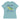 Steady Journey Turtle Relaxed Tee - Serene Sobriety Comfort - Heather Blue Lagoon Womens Graphic Print Tee - Sobervation