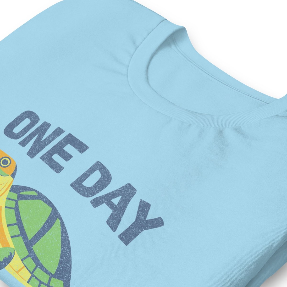 Steady Journey Turtle Tee: Embracing Sobriety One Day at a Time - Sobervation