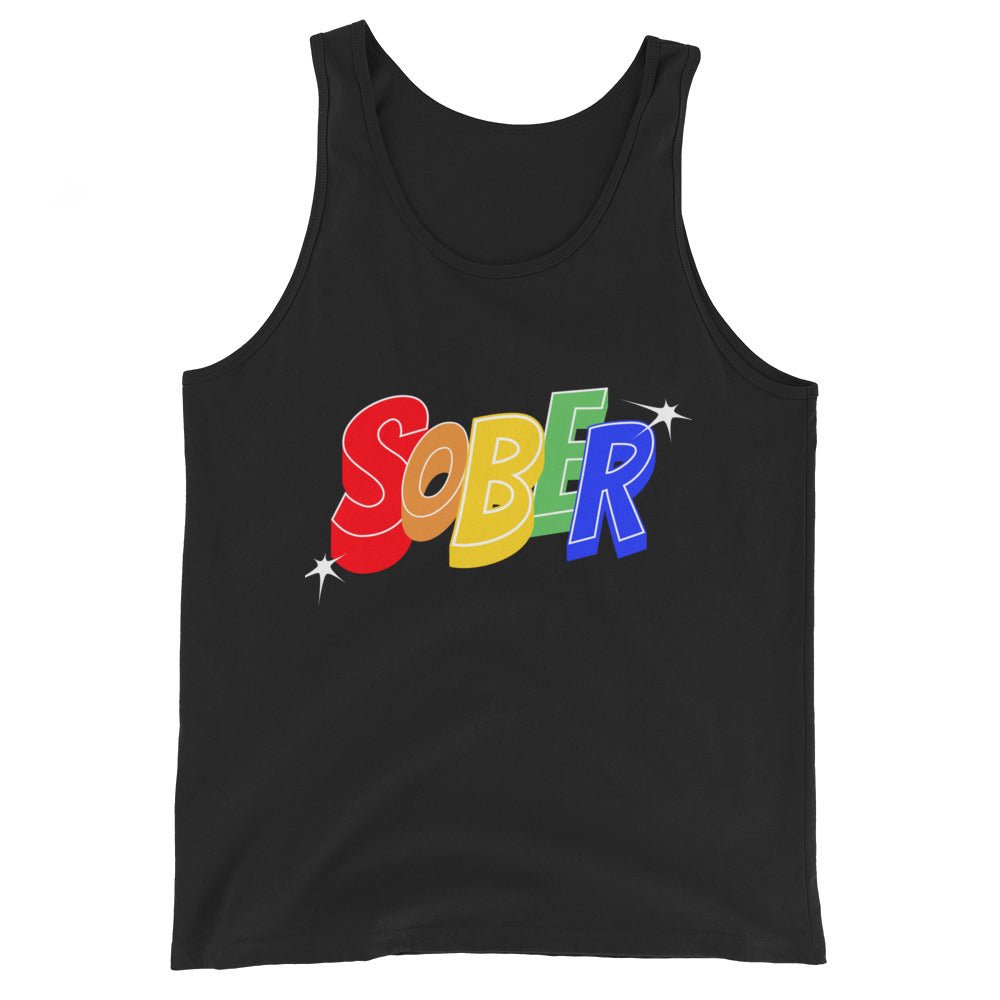 Strength in Sobriety Men's Tank - Sobervation