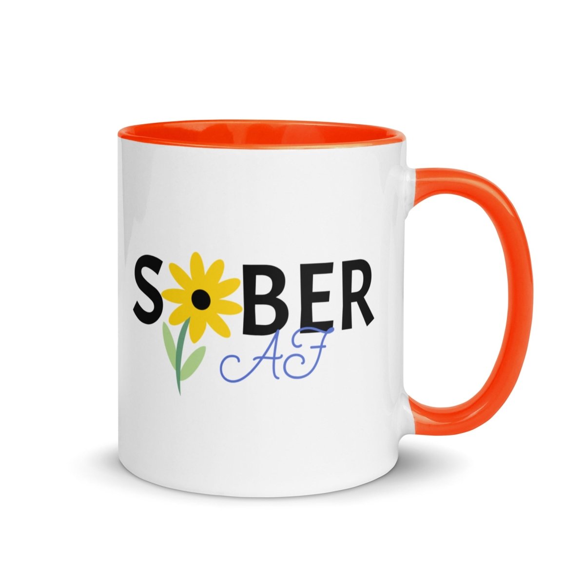 Sunflower Sober AF Blossom Mug - Sobervation