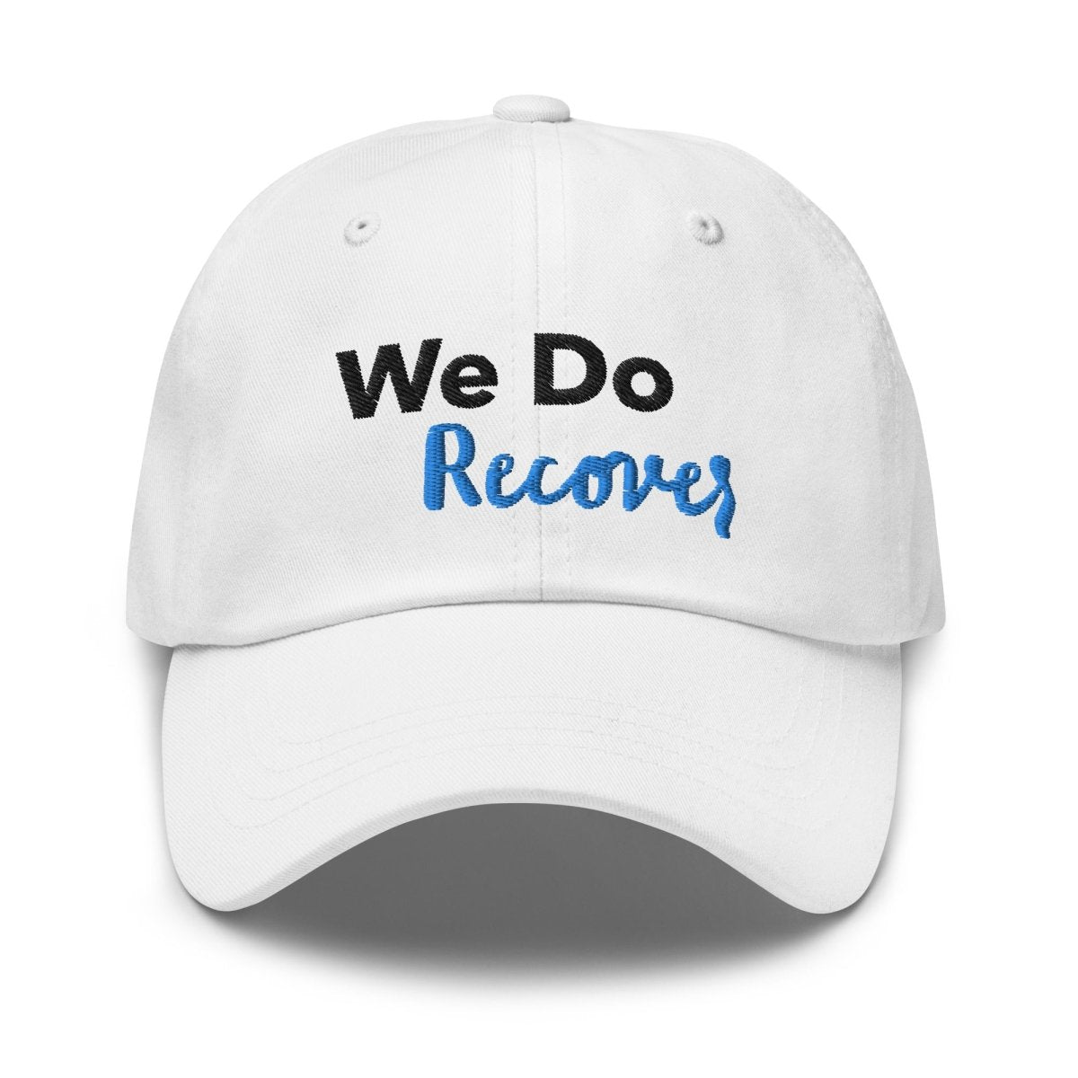 We Do Recover Dad Hat: Celebrate Sobriety and Empower Your Community with Fashion (Light Colors) - Sobervation