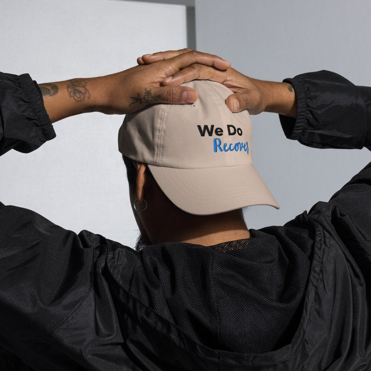 We Do Recover Dad Hat: Celebrate Sobriety and Empower Your Community with Fashion (Light Colors) - Sobervation