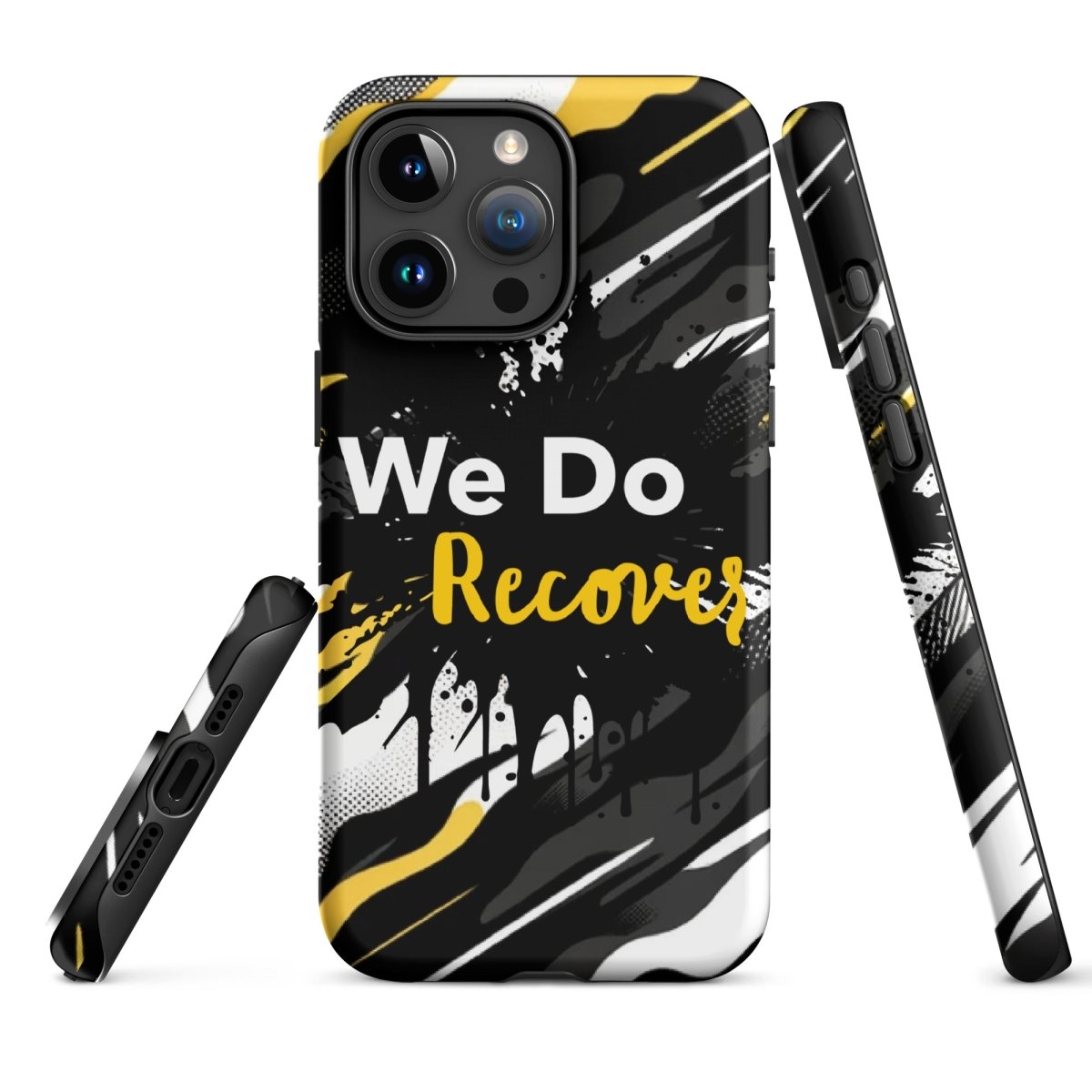 We Do Recover - Impact-Resistant iPhone® Case - Sobervation