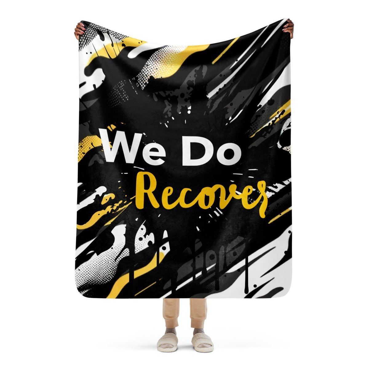 We Do Recover - Recovery Sherpa Blanket - Sobervation